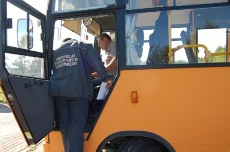 Kontrola szkolnych autobusów w powiecie kolskim