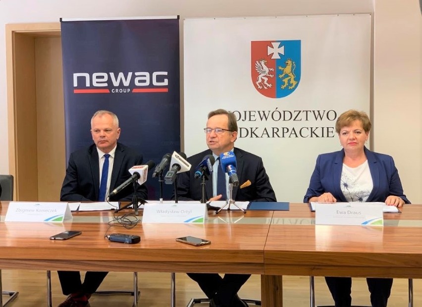 NEWAG wyprodukuje dla Podkarpacia dziesięć pojazdów za prawie 200 mln 