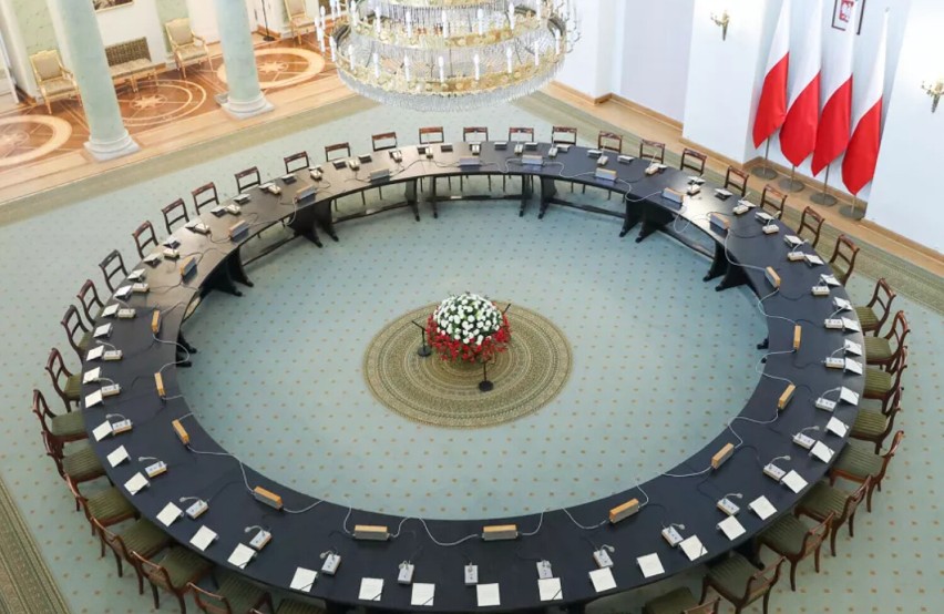 Sala Kolumnowa Pałacu Prezydenckiego
