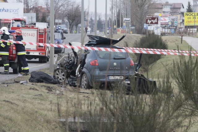 Wypadek we Władysławowie (26.1.2015)