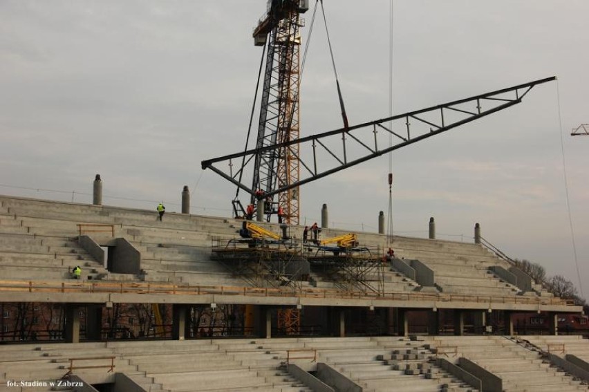 Tak zmienia się stadion Górnika Zabrze [zdjęcia]