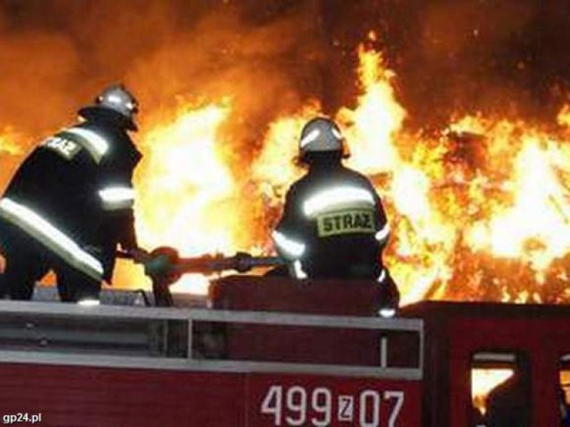 Pożar w Łebie strawił pensjonat i dyskotekę