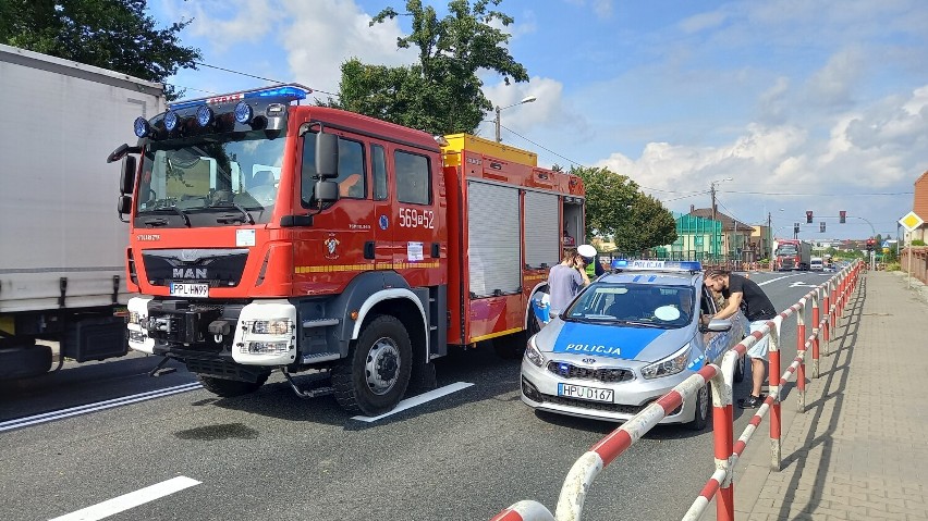 Wypadek w Kościelnej Wsi