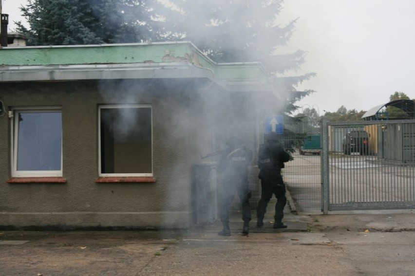 Policjanci i żołnierze ćwiczyli w Czerwieńsku