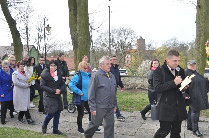 Procesja z palmami i wprowadzenie ikony Matki Bożej...