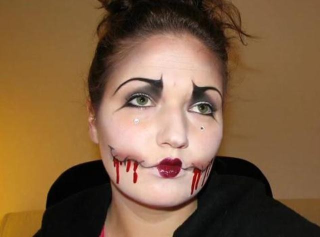 makijaż na Halloween