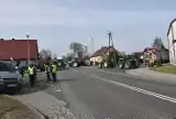 Rolnicze blokady dróg w gminie Człuchów. Protesty w Barkowie i na zjeździe na Zagórki potrwają do godziny 18