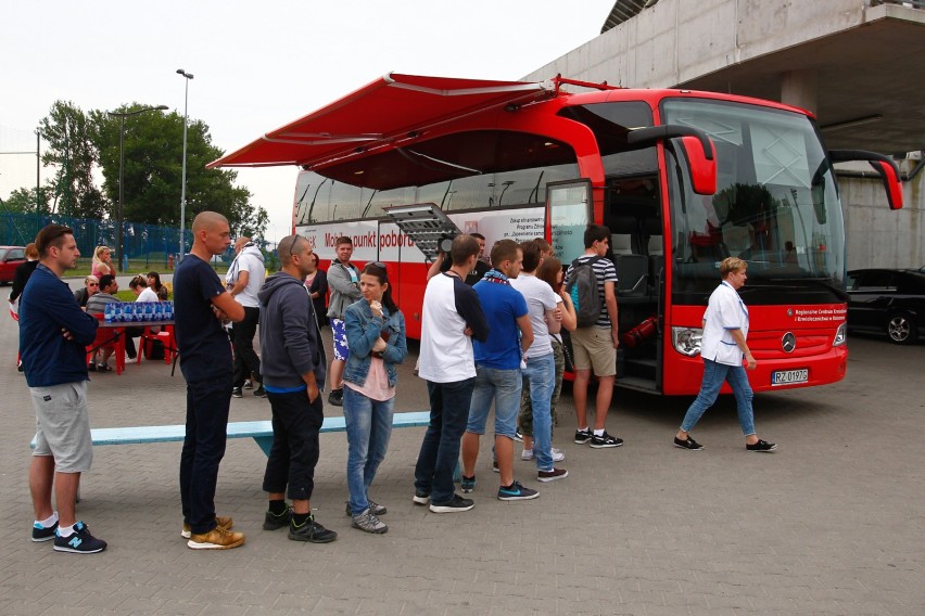 Oddali krew na Stadionie Miejskim w Rzeszowie 