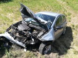 Dwa groźne wypadki samochodowe w sobotę w naszym powiecie [FOTO]