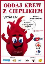 "Oddaj krew z Cieplikiem": zakończenie cyklu wakacyjnej akcji zbiórki krwi 