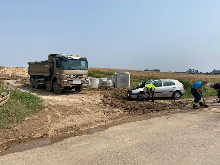 Poważnych obrażeń doznał kierowca samochodu osobowego, który...