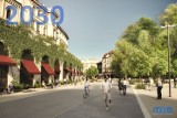 Centrum Bielska-Białej bez aut, ale pełne zieleni? Zobacz wizję przyszłości zaprezentowaną przez Miejski Zarząd Dróg WIZUALIZACJE