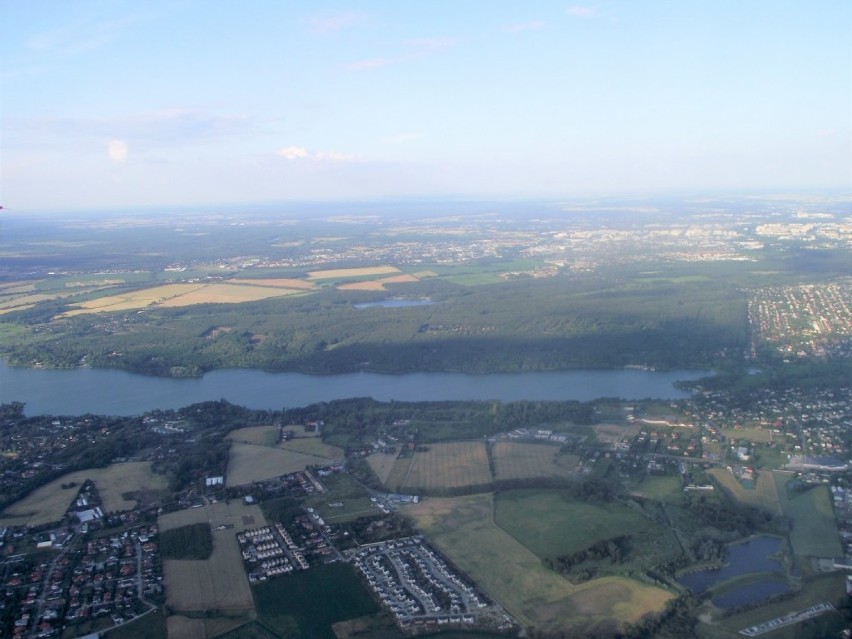 Z lotu ptaka. Podniebny lot z Poznań - Ławica do Sandefjord -Torp (Oslo-Torp)  [ZDJĘCIA]                     