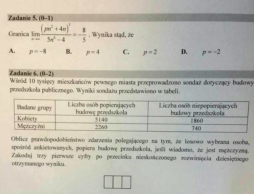 Matura 2016 - Matematyka rozszerzona [KLUCZ ODPOWIEDZI, ARKUSZE PDF] |  śląskie Nasze Miasto
