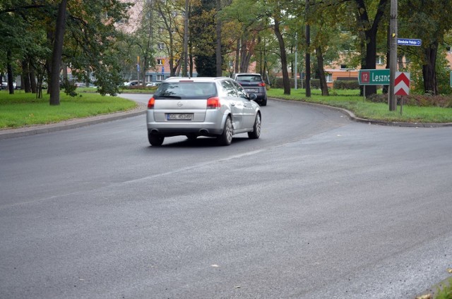 Duże rondo ma nową nawierzchnię