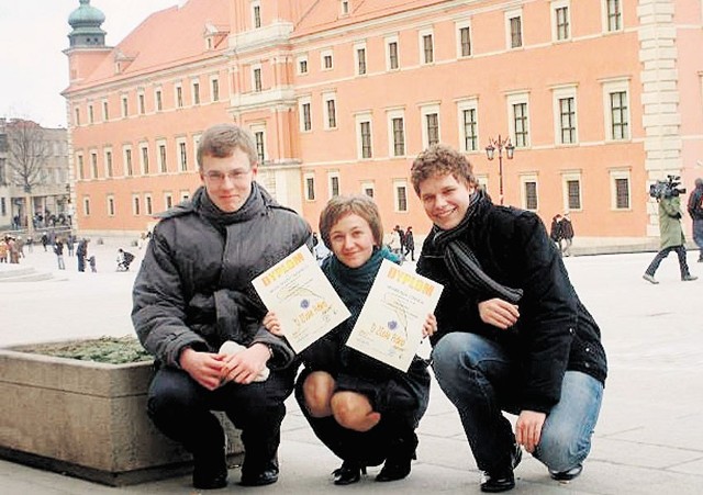 Po odbiór nagród laureaci pojechali do stolicy