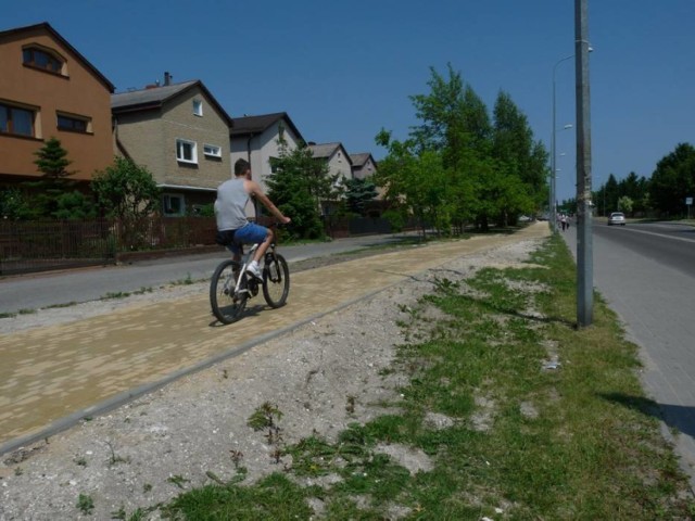 Obecnie ścieżki rowerowe na terenie Chełma liczą około 20 kilometrów