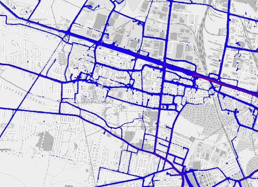 ECC 2014 - rowerowa mapa Łodzi