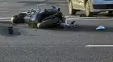 Tragedia w powiecie kwidzyńskim! Zderzenie motocykla z samochodem. Kierowca jednośladu zginął na miejscu