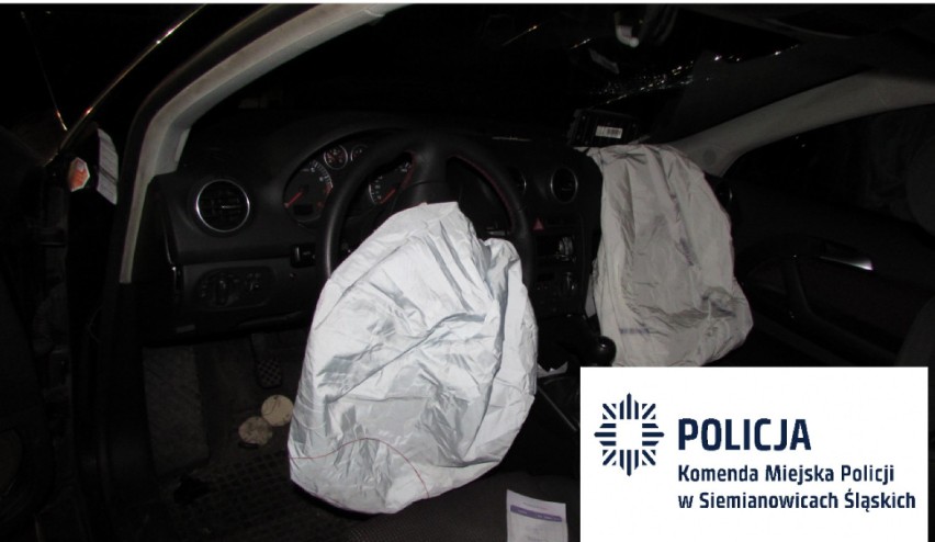 Policyjny pościg w Siemianowicach Śląskich. Mając 4,5 promila alkoholu uciekał przed radiowozem