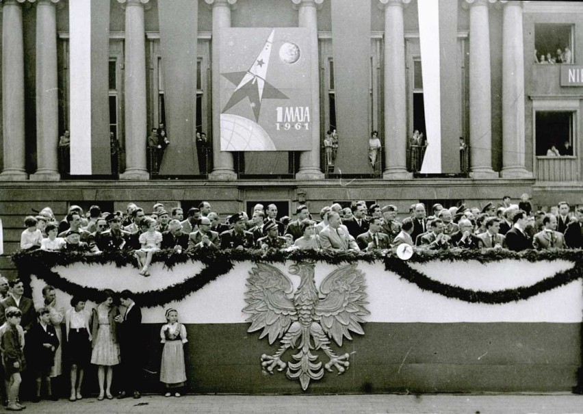 Trybuna honorowa, 1961 rok.