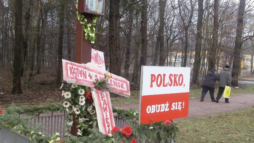 Krzyż smoleński w Kraśniku.