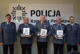 Wolsztyn: pożegnali policjantów, którzy odeszli na emeryturę 