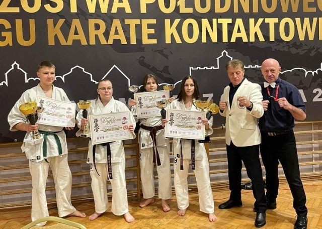 Zawodnicy Bieckiego Klubu Karate Kyokushin znów zdobyli medale i puchary