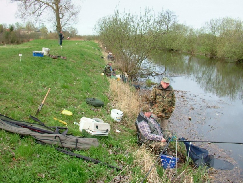 Na rzece Tuga w miejscowości Żelichowo odbyły się spławikowe zawody wędkarskie
