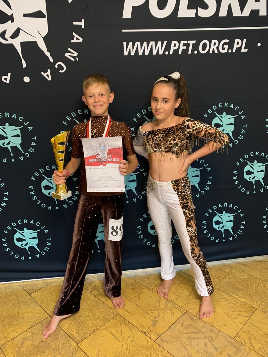 Dwa tytuły mistrzowskie dla dla Jowita Dance Stężyca podczas MP w Sportowym Tańcu Nowoczesnym