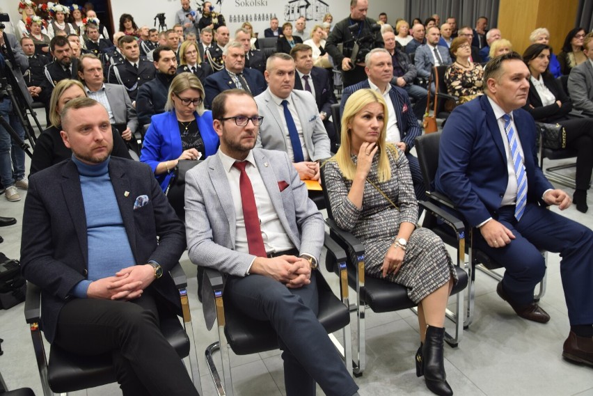Podlascy parlamentarzyści w trasie. Dariusz Piontkowski i Mariusz Gromko spotkali się z mieszkańcami Sokółki