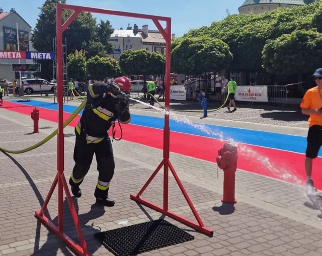 Strażak w Pleszewa wystartował w zawodach „Najtwardszy strażak” w Rzeszowie. To był udany debiut wśród Mistrzów Świata i Europy