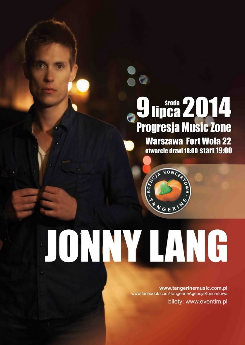 Jonny Lang wystąpi w Warszawie 9 lipca