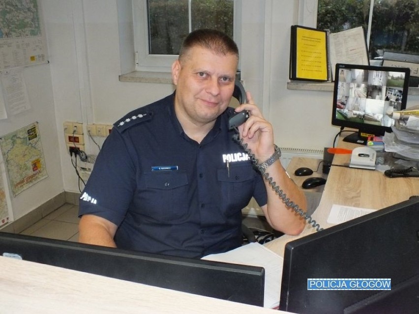 Dyżurny policji z Głogowa jednym z najlepszych na Dolnym Śląsku