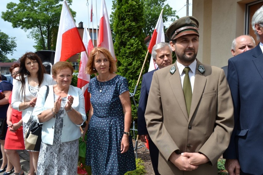 Edmund Kwidziński, komendant powiatowy PSP w Kartuzach,...