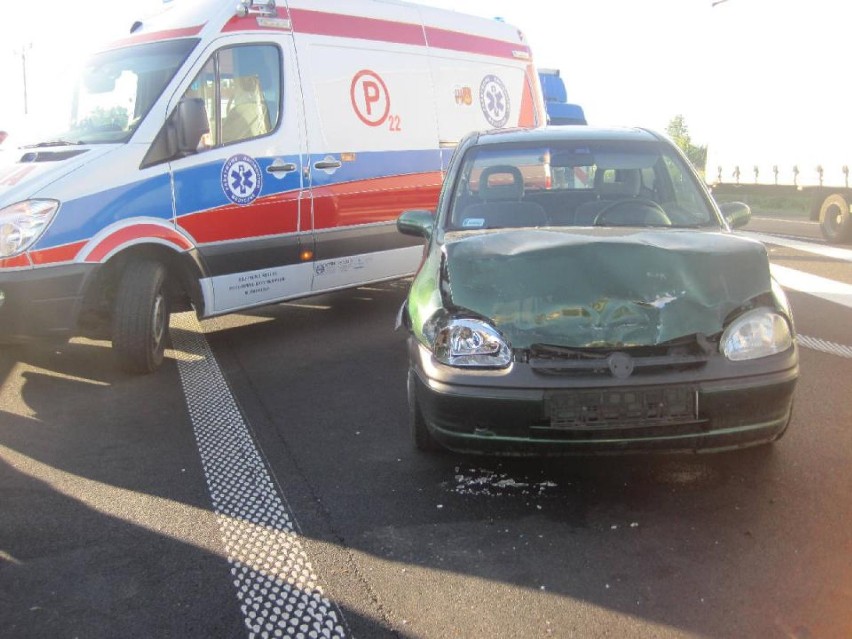 Wypadek w Kórniku: Trzy auta zderzyły się na S-11