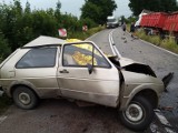 Tragiczny wypadek pod Folwarkiem - nie żyje kierowca samochodu osobowego