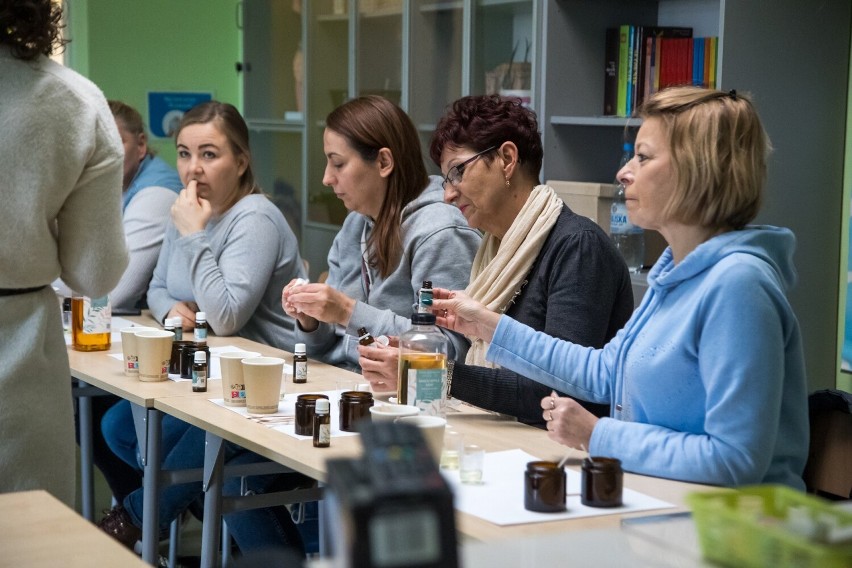 Warsztaty świec sojowych w Rzeszowie.