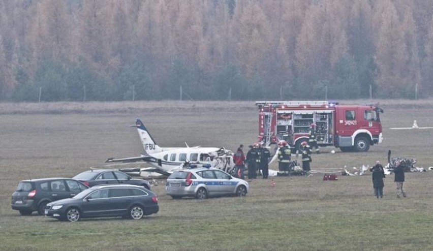 W katastrofie na lotnisku zginął 66-letni pilot z Przylepu [ZDJĘCIA]