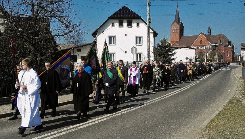 Pogrzeb Fryderyka Szendery w Suszcu