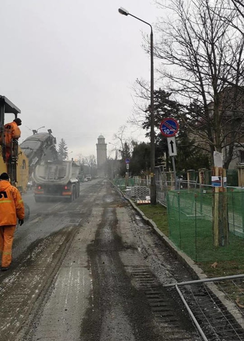 Ruszył remont ul. Berenta we Wrocławiu. Ulica będzie zamknięta do końca 2020 roku [ZDJĘCIA]