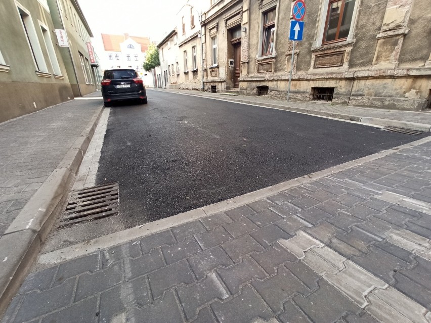 Ulica Głowackiego w Rawiczu po remoncie