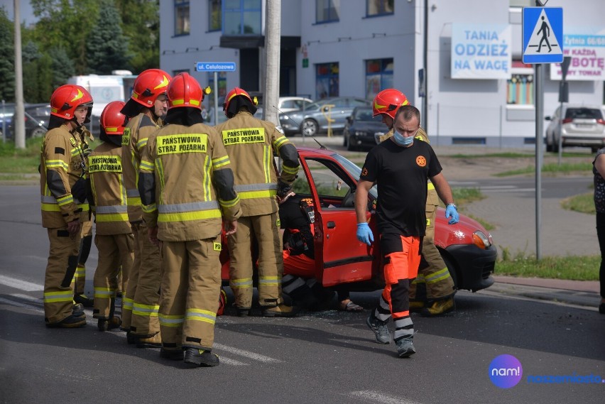 Wypadek na ulicy Polnej we Włocławku