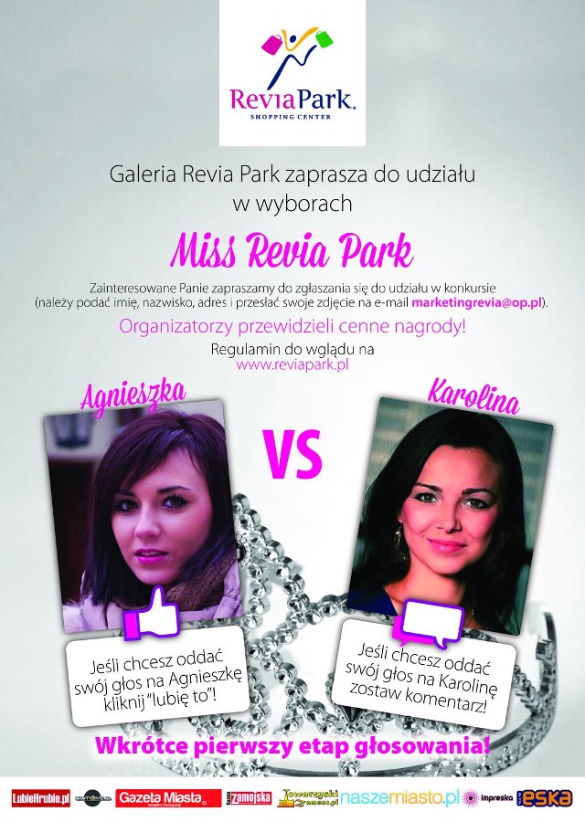 Zamość: Miss Revia Park - najpiękniejszą wybiorą na Facebooku