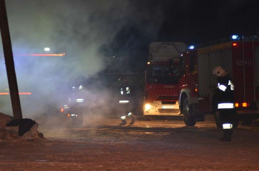 Pożar tartaku w Modliszewku (Gmina Gniezno)