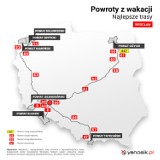 Powroty z wakacji. Oto najlepsze trasy do Wrocławia. Zobacz!