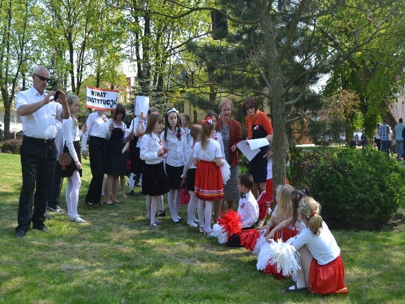 Lębork: Obchody rocznicy uchwalenia konstytucji 3 maja w Lęborku