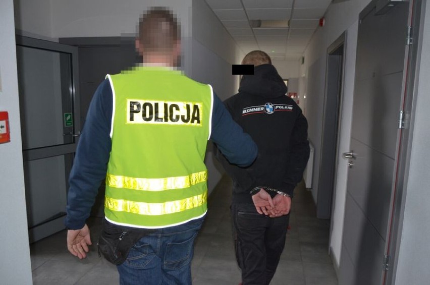 Kradzież quada w gminie Łęczyce. Zarzymany przebywa w policyjnym areszcie 