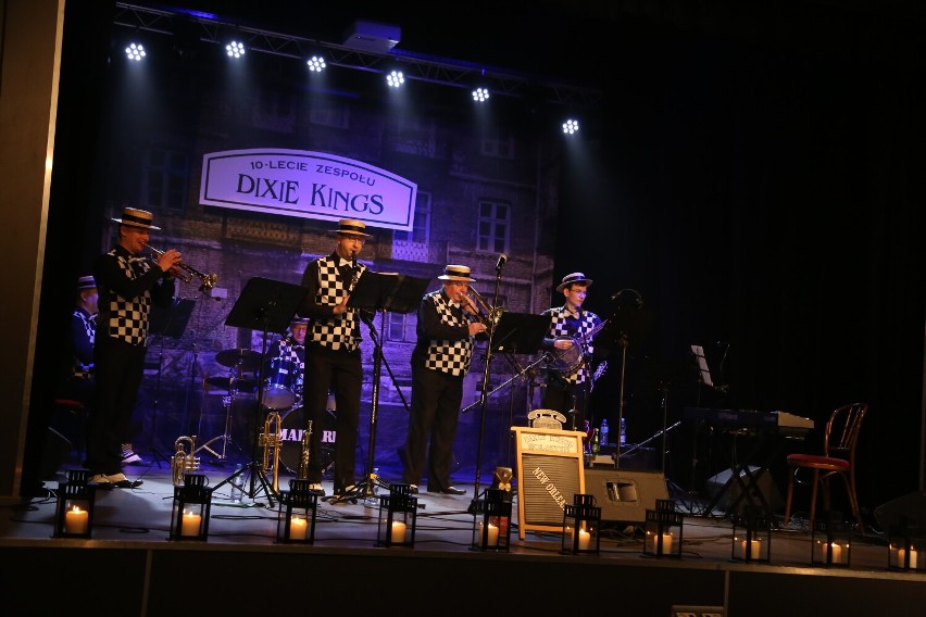 Jubileuszowy koncert zespołu Dixie Kings w sali Wolsztyńskiego Domu Kultury