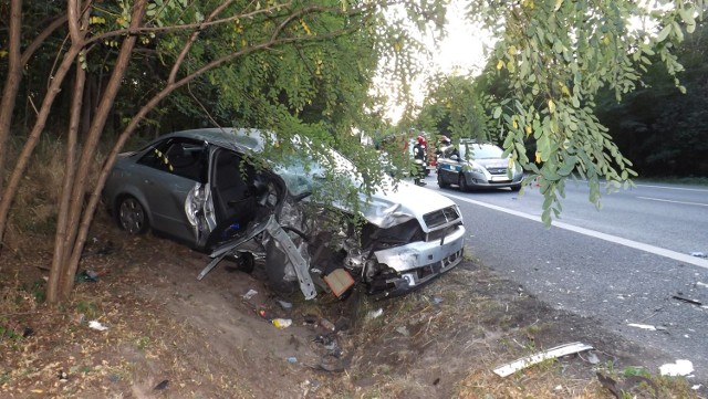 Groźny wypadek na DK5